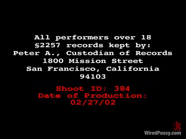 Wired Pussy by Kink: Nikki