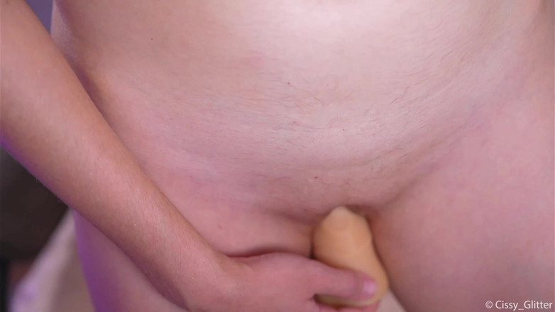 Cissy Glitter: Nahaufnahme dildofick