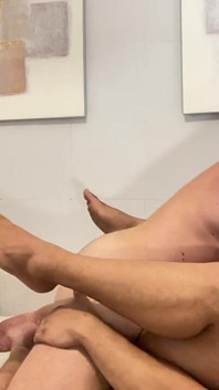 Blindfolded Muscle Fuck Pt2