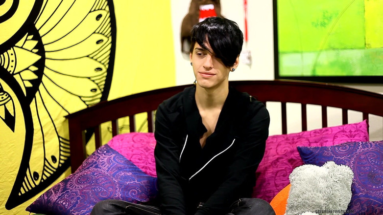Lollipop Twinks: Emo Cutie Jae Landen to prawdziwa ukochana!