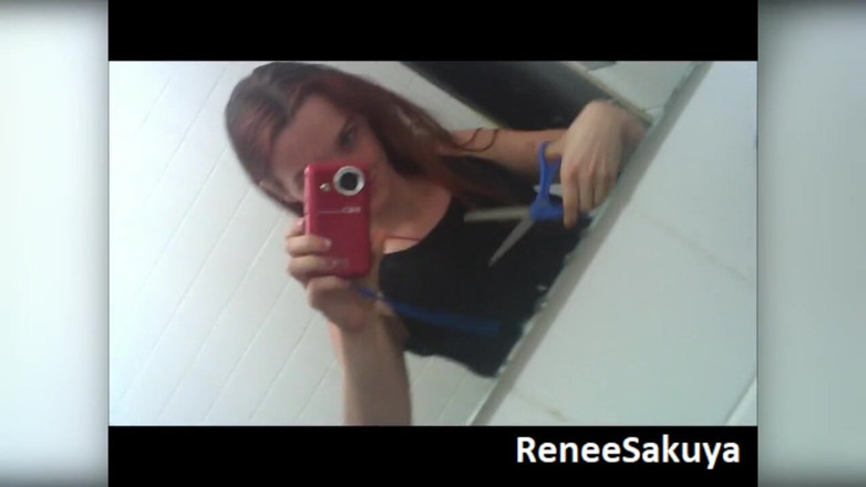 Renee Sakuya: Boob painting upclose with paint