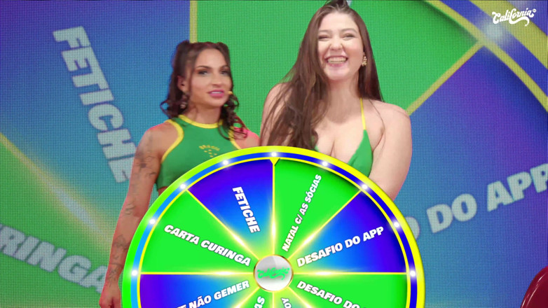 California TV: Sesi Fetsich BDSM dengan lesbian latina bertetek besar