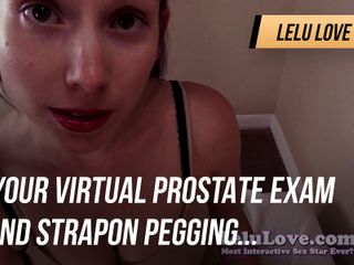 Lelu Love: Votre examen de la prostate virtuel et gode ceinture si...