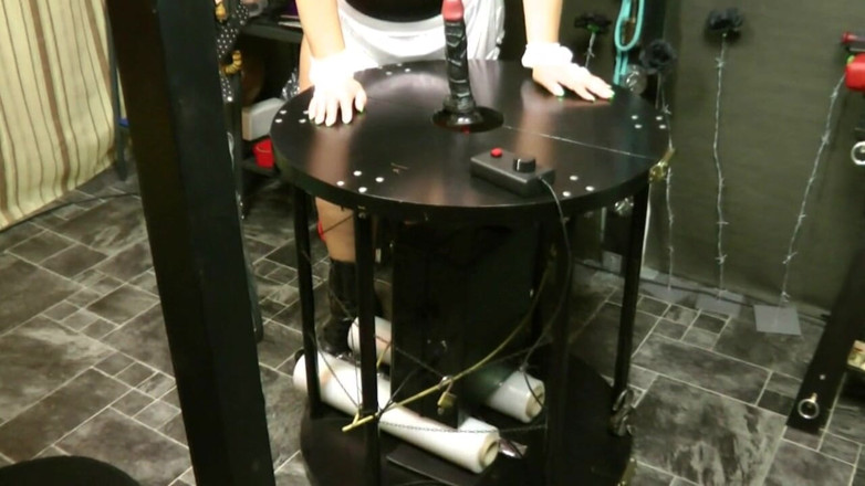 Anna Devot: Annadevot - Black dildo fuck machines