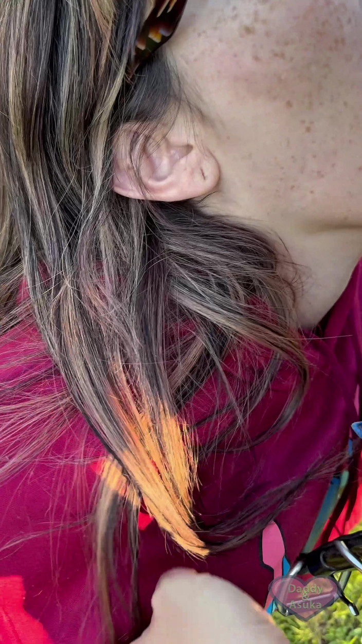 Daddy and Asuka: Épica Mamada Al Aire Libre