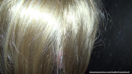 Tranny 4 cock: Susan wysysa 9 kogutów w gloryhole
