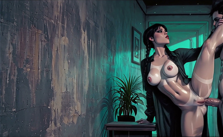 Digital Fantasy: Hubená Emo děvka je ošukaná obrovským ptákem