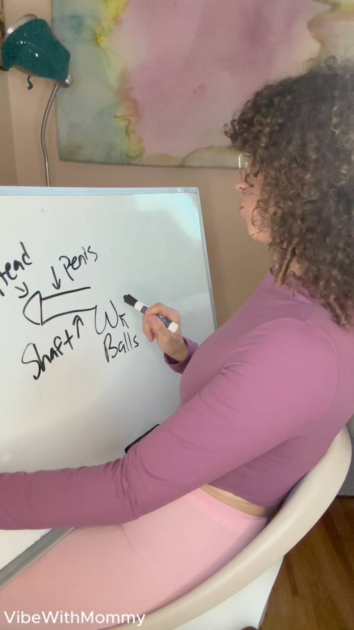 VibeWithMommy: Stepmommy JOI兼完全に服を着た