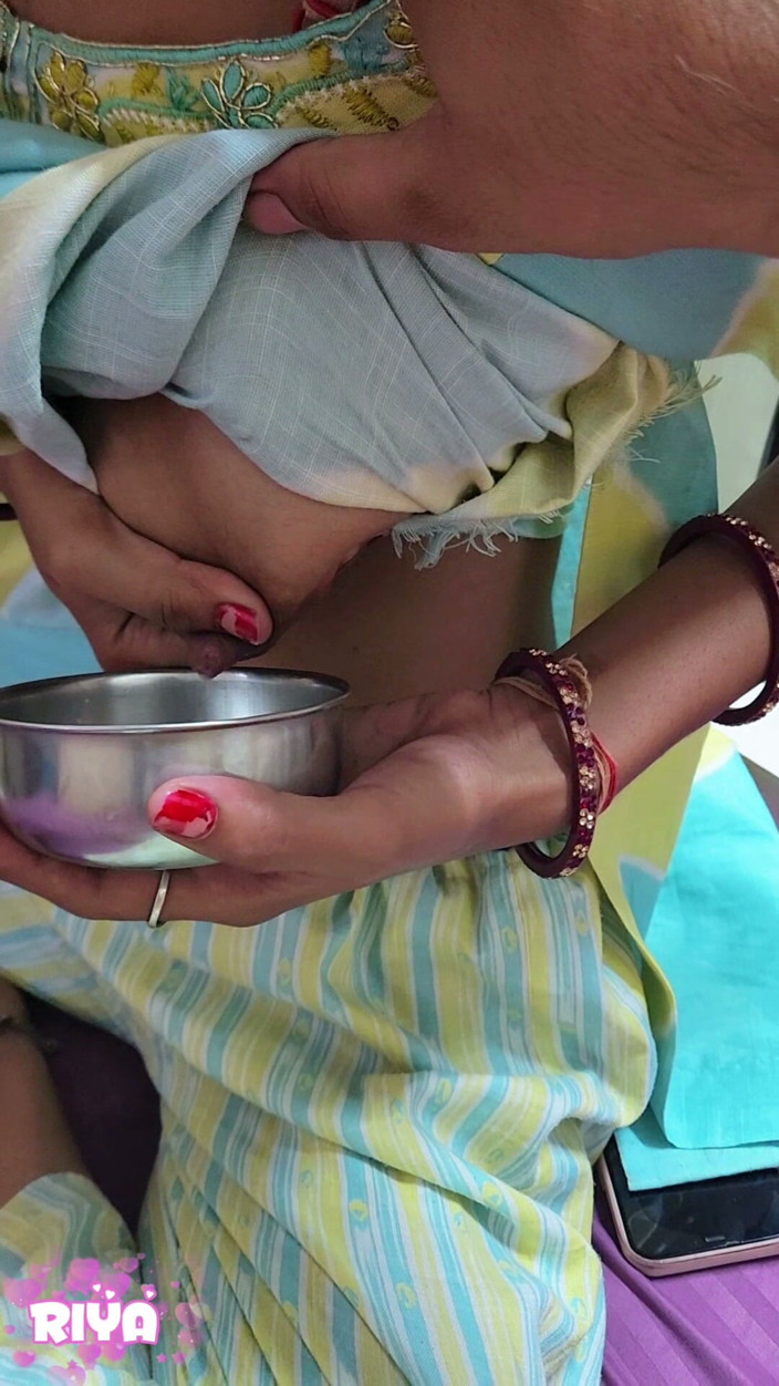 LOVE 4 FUK: Tea From Her Boobs Milk _ Teen Riya Made Special Tea...