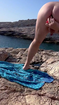 I Get My Ass Fucked on the Nudist Beach