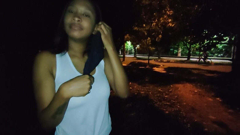 DiablaLatinaTour: 私は通りでコロンビアのブルネットとセックスしました