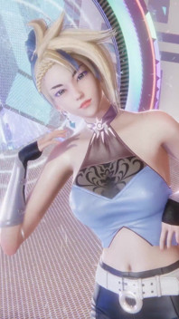 Aespa - Drame - Akali, strip-tease sexy