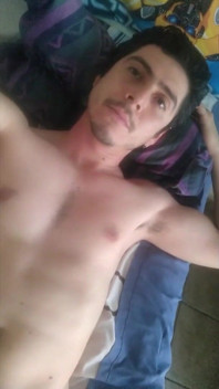 Athletic Boy Showing off Big White Cock and Balls