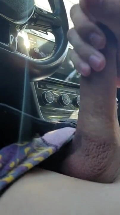 Dickflasher: Uber arabada mastürbasyon