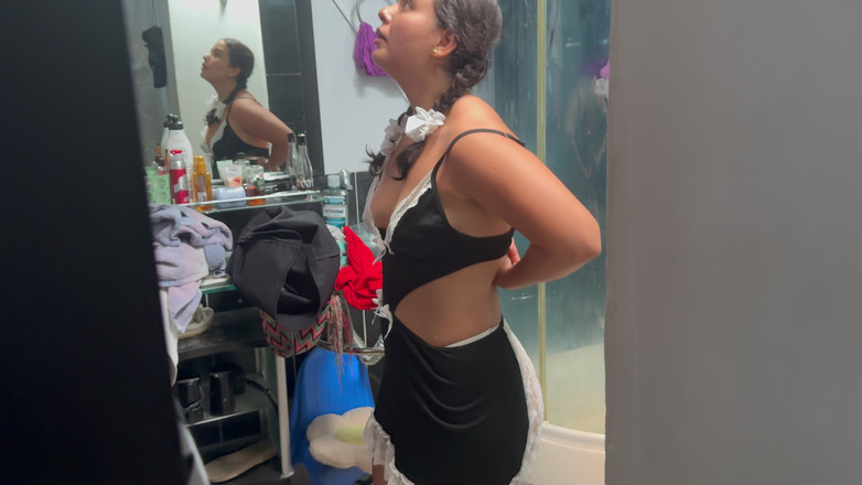 MaRaSexx: The Stepson Fucks the Ass of the Maid Hired by...