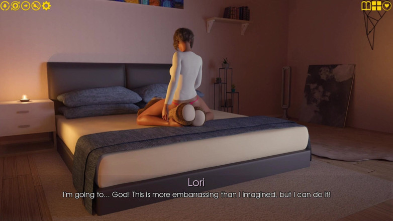 3D Cartoon Porn: Mi placer 25 - Lori le muestra a Julian cómo se masturba...