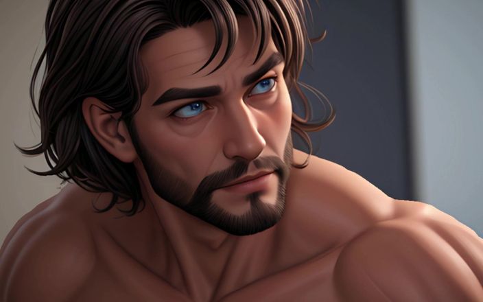 Erotic Man: Unwirklich, hÃ1/4bschliche 3D-cgi-männer