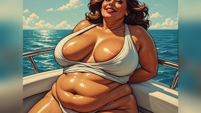 AI Porn: Femei bronzate fierbinți pe bărci