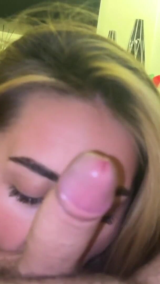 Deep POV Sloppy Blowjob Cum in Mouth (Raxxxbit)
