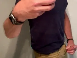 TJenner: Today's Edging Session, Showing My Red, Throbbing Cock
