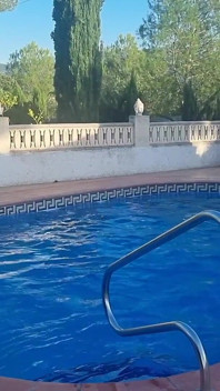 Mi bagno in piscina