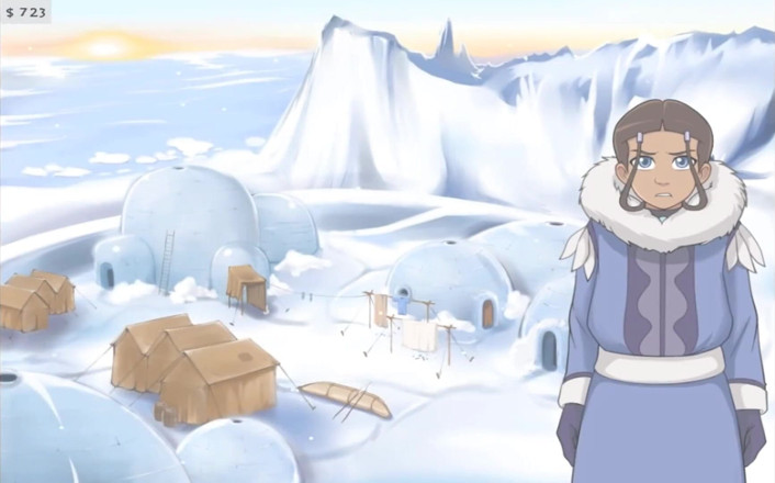 Cartoon Play: Dört element eğitmeni bölüm 7 (kitap 1 su) (köle rotası)