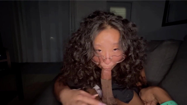 Petite creampie Asian Cumdump sluts: Nerdy Asian Gamer Girl Takes Monstercock BBC