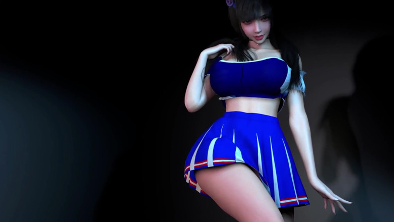 Why fuck so hard: 3D Two Horny Slut Asian Babe Have First Time Threesome...