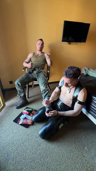 Worship His Boots, Slave!