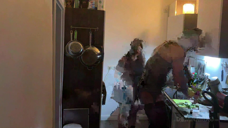 LadyPam: Kitchen Fisting Frenzy - Mature Sluts Stretched Wide Open