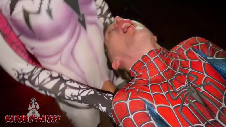 Karabella: スピットロースト・スパイダーマン - TSカラベラ&amp;バブルゼックス