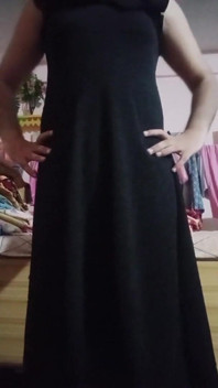 Indian Gay Crossdresser Bottom Gaurisissy Se Simte Excitat În Rochie Neagră Sex Real Cu Înregistrare De Acasă