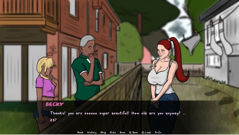 XXX Games Bunk: Lust Town - Gameplay -roleplay - Desperate Housewife