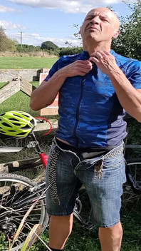 Radtour im Sommer, fast erwischt dabei!