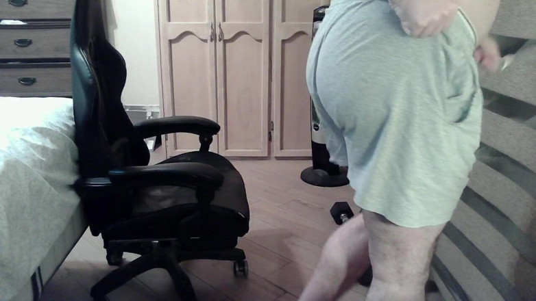 Himbo_Fox: Camboy sexy își prelucrează picioarele și sfârcurile