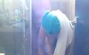 Cum and ride: Hard Rock Latina in the Shower with Garabas and Olpr