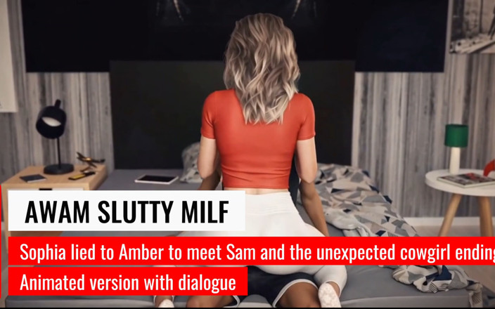 Hotgame Studio X: Awam Slutty MILF - Sophia Took the Chance to Quickly Fuck...
