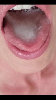 Now watch me make this cum disappear!