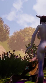 Draenei Futa Dickgirl fute elf fierbinte | Parodie porno Warcraft