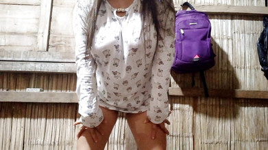 Martin13: awak Menyebabkan Saya Orgasme! Adik tiri menari seksi di atas...