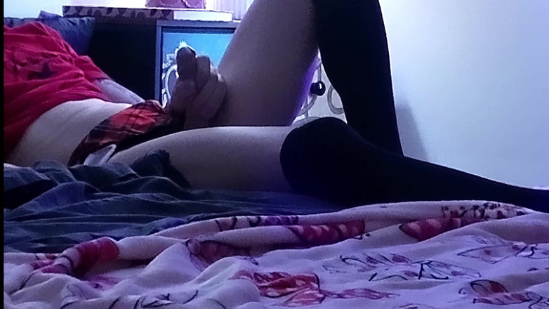 Biguy6999: Veronica Dick děvka masturbuje před kamerou, zatímco přítel sleduje