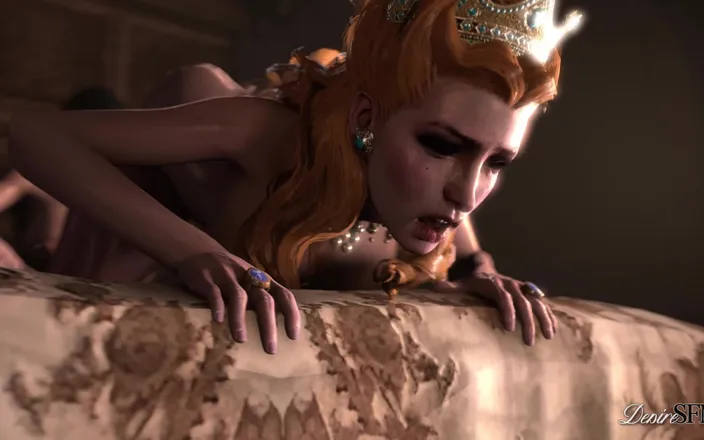 DesireSFM: The Witcher Futanari - Futa Fringilla X Anna Henrietta