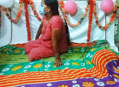Priyanka314: 泰米尔阿姨生日享受性爱