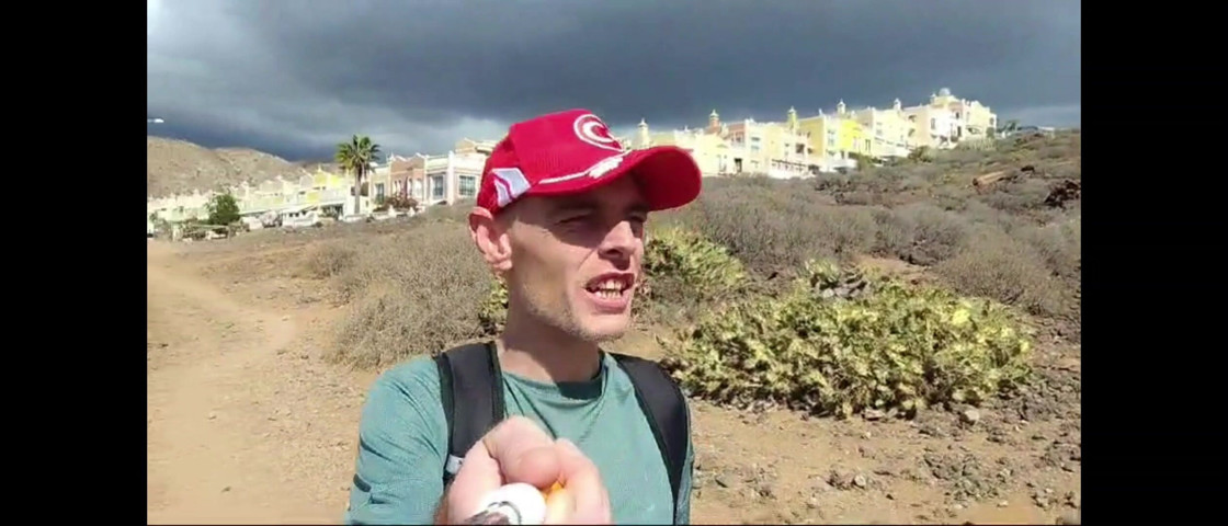Our First Sex Vlog Tenerife (Skinny with a huge dick)