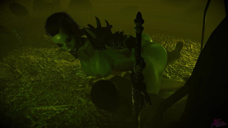 3DHentaiBeauties: Bıçak ve Ork Kraliçesi