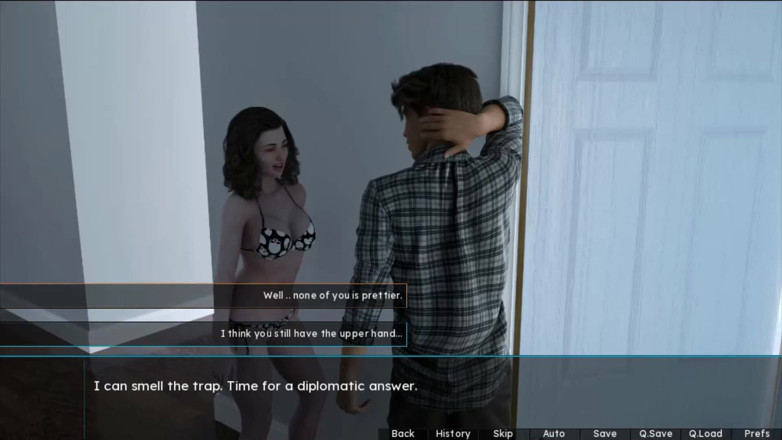 Visual Novels: Summer scent part 3 (girlfriend route)