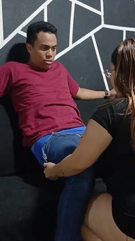 Big Ass Latina Girl Fucks the Cable Man