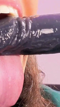 Mondfetisj uvula dichtbij Ik stikk in een harde BBC