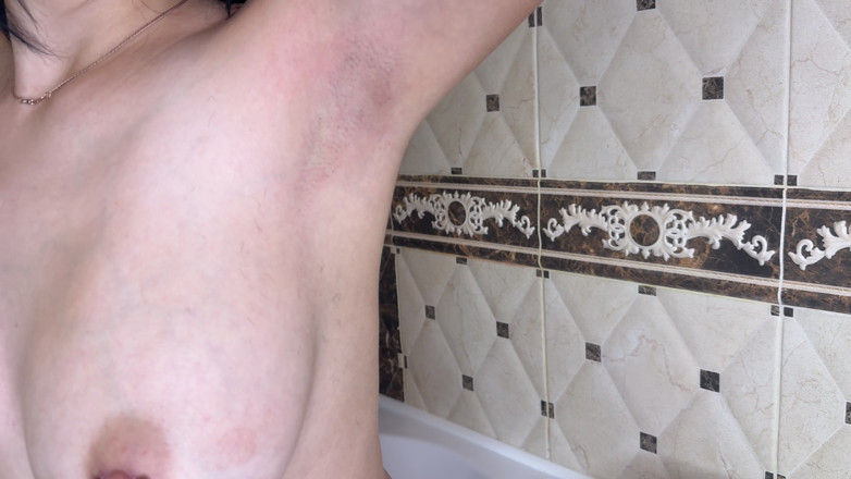 Erect Dick: Tıraşlı kıllı koltuk altı! Bir epilator ile koltuk altı epilasyonu!...