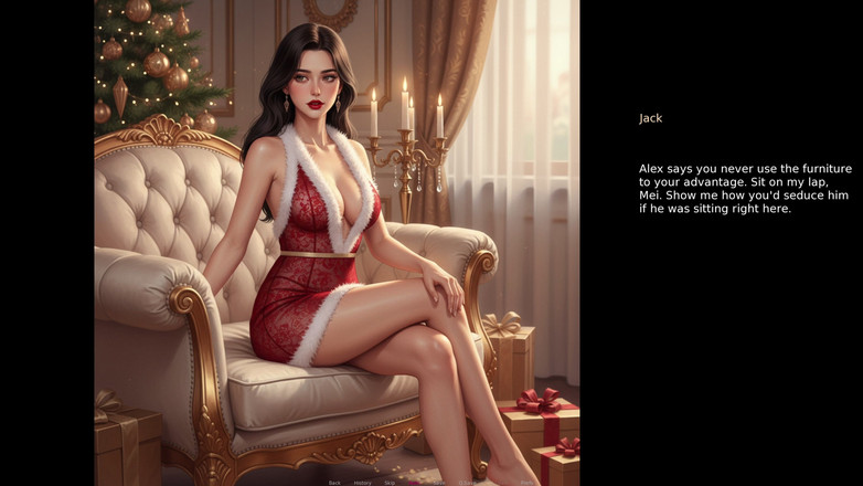 Porngame201: Provocarea de Crăciun a soției 1